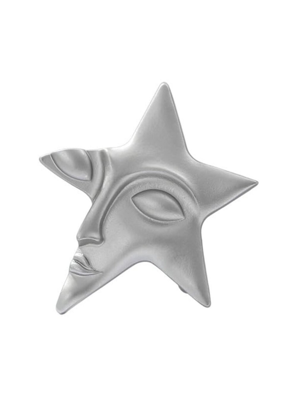 Cool Figure Face Mask Brooch Pins for Women Unisex Silver Gold-Toned Brooches